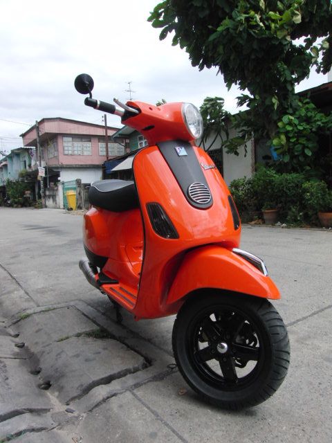 vespa 125 modified